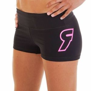 Rokfit Black Compression Workout Shorts